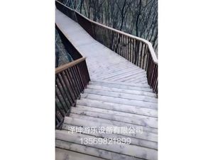 河南登封木質棧道